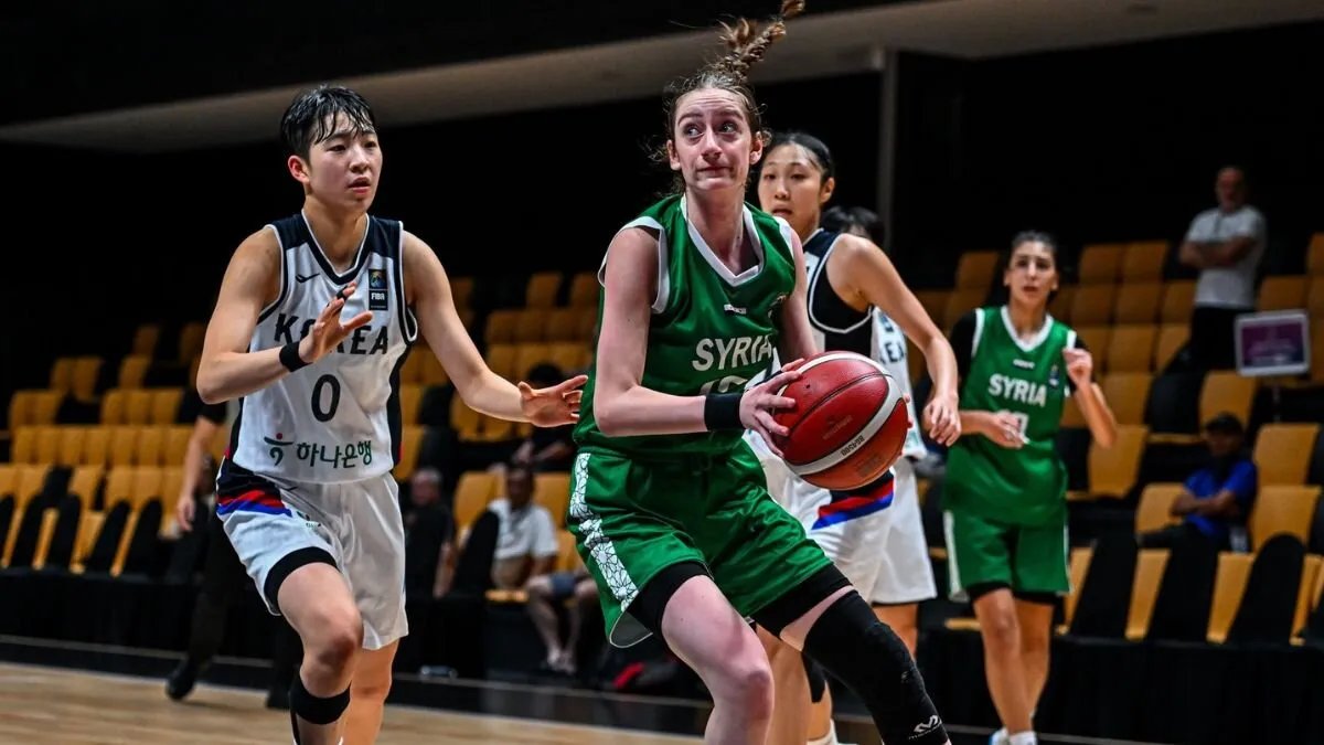 هبوط منتخب سيدات سوريا لكرة السلة إلى المستوى "B" بعد خسارته أمام كوريا الجنوبية في كأس آسيا