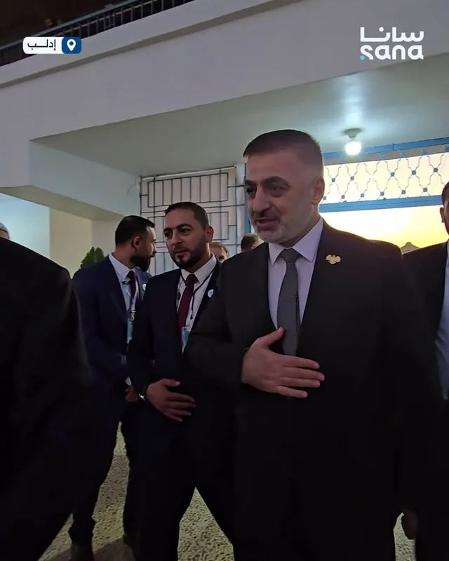 وصول مسؤولين رفيعي المستوى من رئاسة الجمهورية إلى إدلب لإطلاق حملة "الوفاء لإدلب"