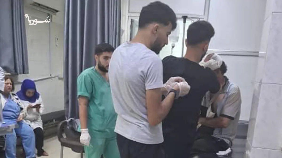 حادث مروع على طريق قرفا – الشيخ مسكين في درعا يسفر عن وفاة وإصابات