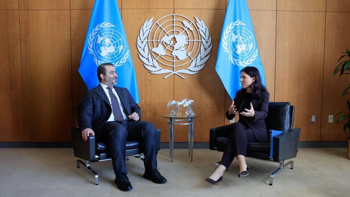 رئيسة الجمعية العامة للأمم المتحدة تناقش مع الشيباني تحديات المرحلة الانتقالية في سوريا
