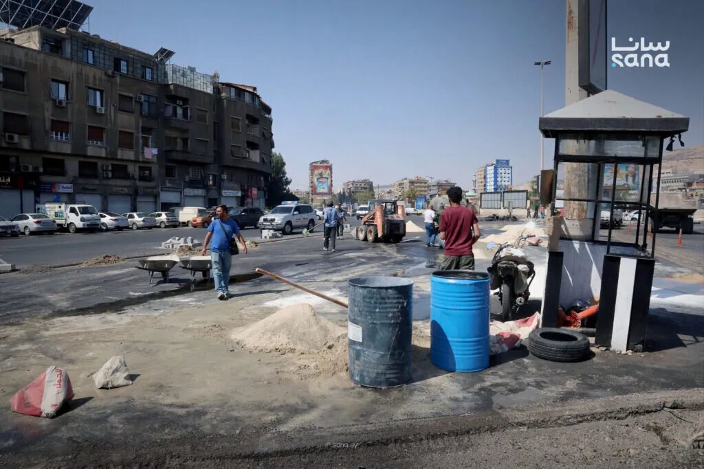 دمشق: إجراءات مرورية جديدة في الفحامة لتحسين تدفق حركة المرور وتوفير مواقف منظمة