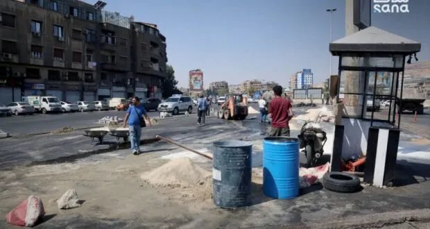 دمشق: إجراءات مرورية جديدة في الفحامة لتسهيل حركة المرور وتنظيم مواقف السيارات