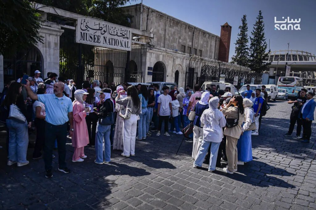 جولة ثقافية لطلاب السياحة في دمشق: استكشاف المتحف الوطني والمدينة القديمة