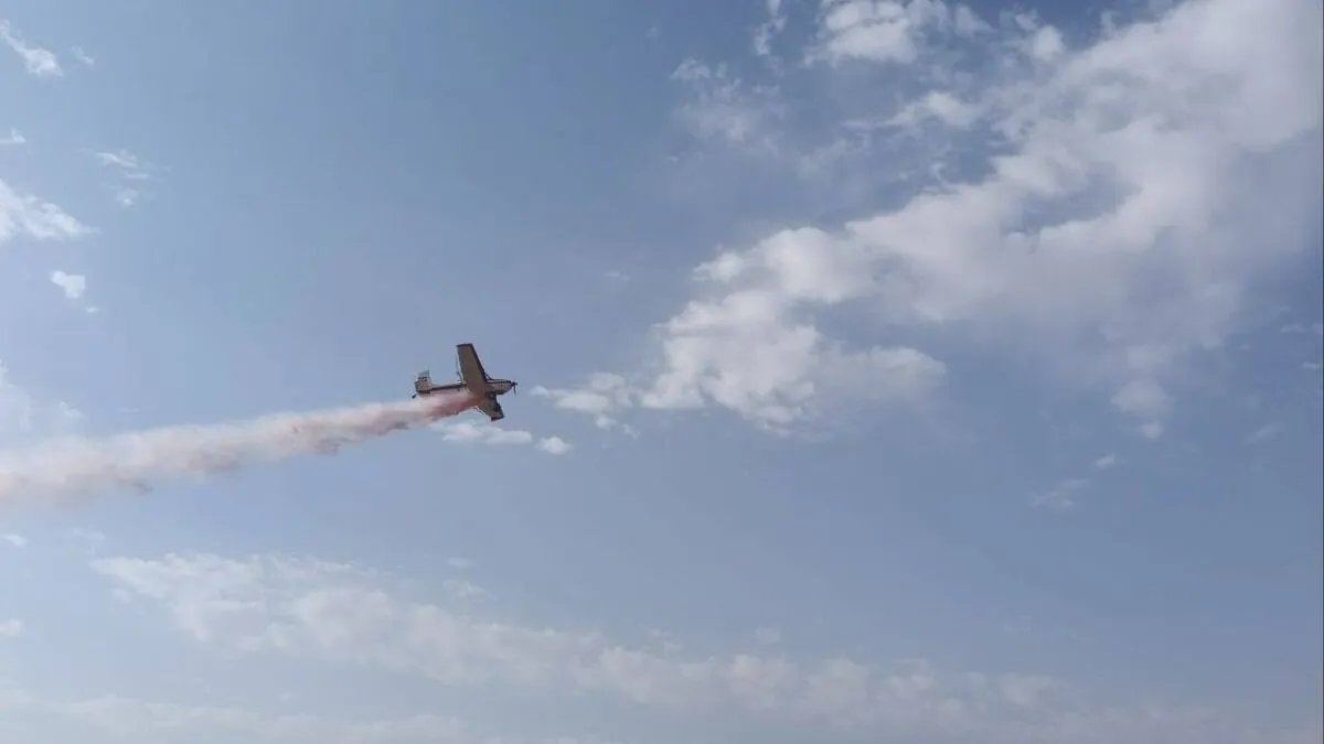 عودة الطيران الزراعي في حلب: أمل جديد للمزارعين في مكافحة الآفات وتقليل الخسائر