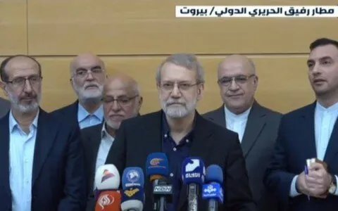 لاريجاني من بيروت: السعودية دولة صديقة، وإيران سترد بقوة على أي اعتداء إسرائيلي