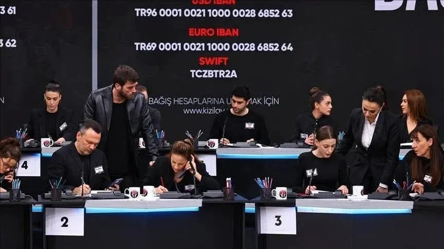 حملة تبرعات تركية ضخمة تسلط الضوء على غياب الفنانين السوريين عن دعم شعبهم