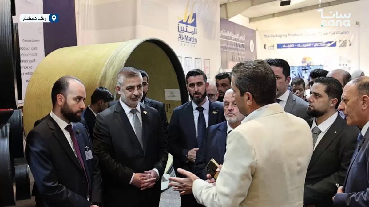 انطلاق فعاليات معرض "سيريا بيلد" رسمياً كمنصة لتعزيز قطاع البناء في سوريا