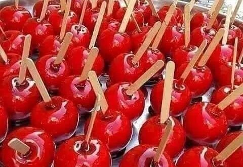 حلوى "التفاح العنبري": نكهة شامية من الذاكرة الشعبية إلى جيل اليوم