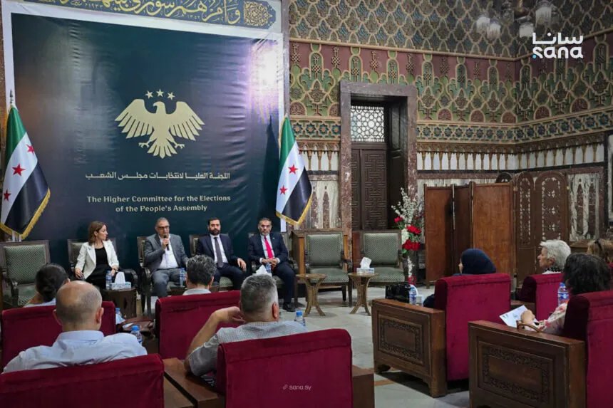 اللجنة العليا للانتخابات تحدد مواعيد وإرشادات الدعاية لانتخابات مجلس الشعب السوري