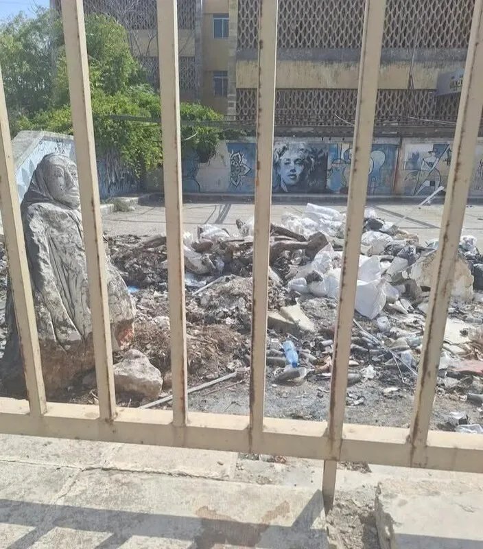 جامعة حلب توضح ملابسات إزالة الأعمال الفنية في كلية الفنون الجميلة وتؤكد: لا تحطيم بل صيانة