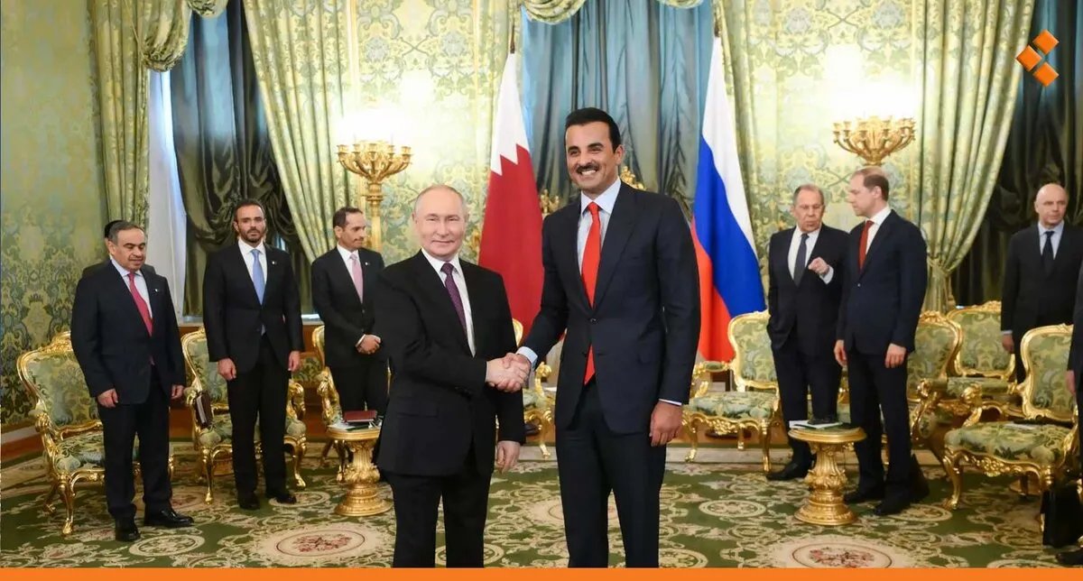 قمة في موسكو: أمير قطر وبوتين يبحثان الملف السوري وجهود حل أزمة غزة