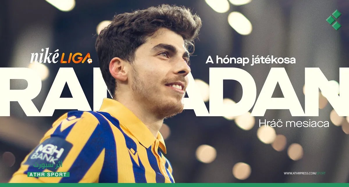 النجم السوري عمار رمضان يتألق في سلوفاكيا ويحصد جائزة أفضل لاعب لشهر آذار