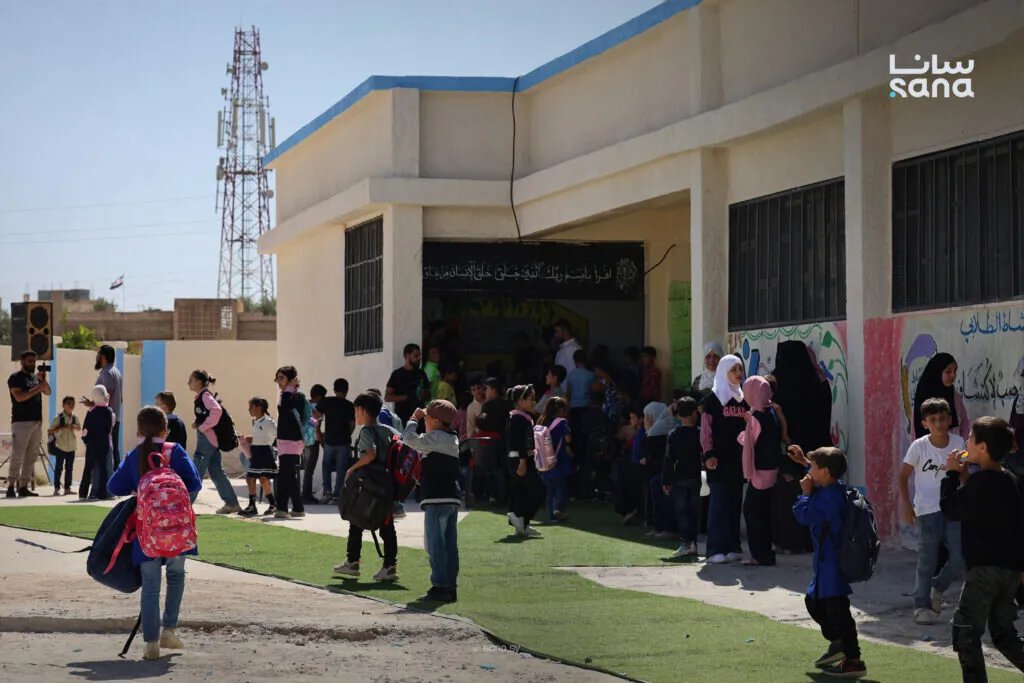 درعا: افتتاح مدرسة بني مسيفرة الخامسة بعد إعادة تأهيلها لاستقبال الطلاب