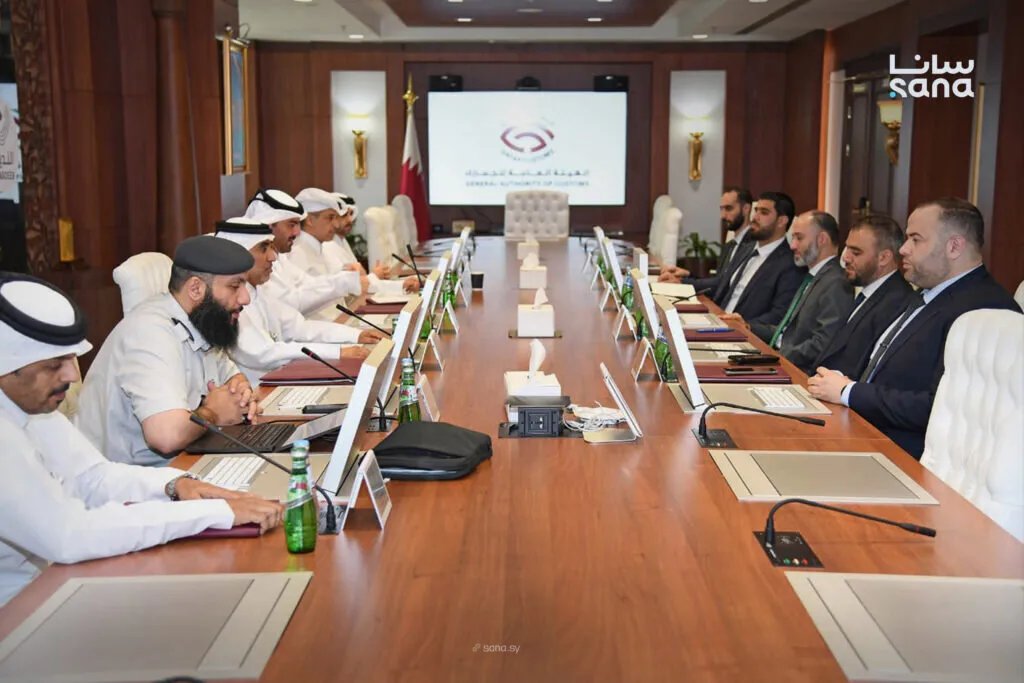 سوريا وقطر تبحثان تعزيز التعاون الجمركي المشترك وتطوير الكفاءات