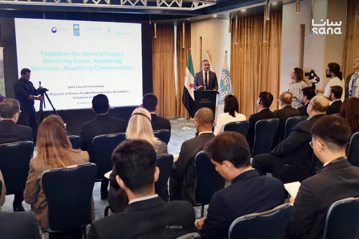 كوريا الجنوبية تقدم حزمة مساعدات إنسانية لسوريا بقيمة 38 مليون دولار عبر الأمم المتحدة