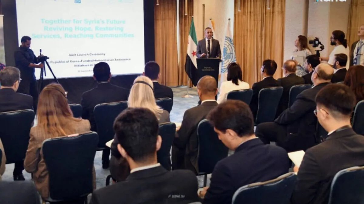 كوريا الجنوبية تخصص 38 مليون دولار لدعم المشاريع الإنسانية في سوريا