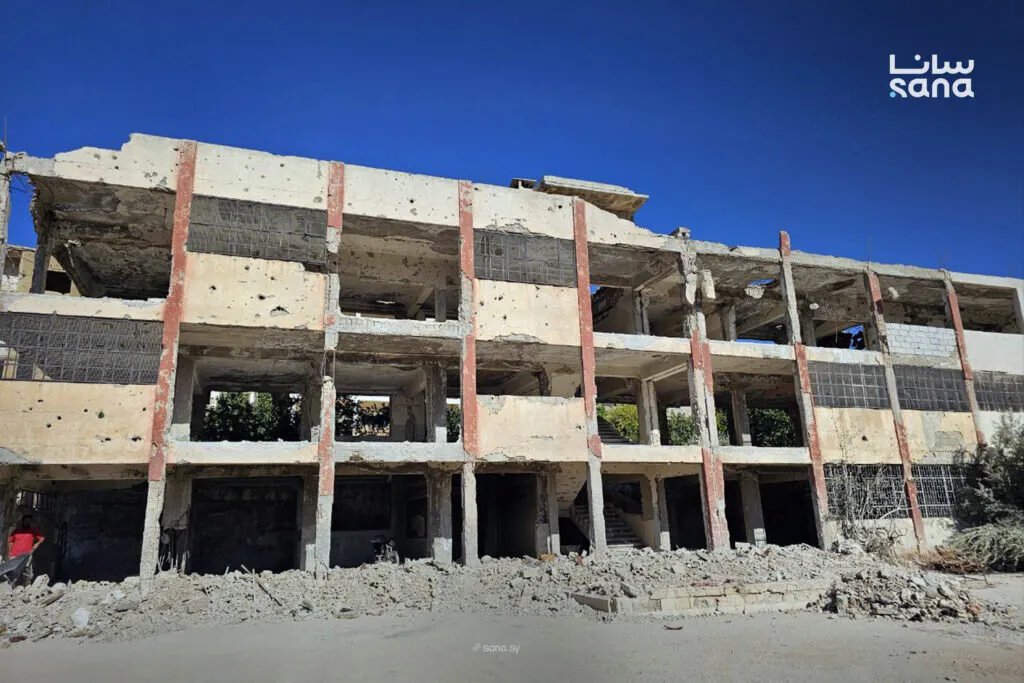 إعادة الحياة إلى الزبداني: بدء ترميم خمس مدارس متضررة