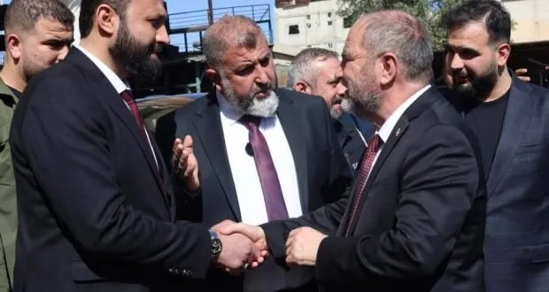 محافظ درعا يبحث مع القائم بأعمال السفارة التركية سبل تحسين الوضع الإنساني في المحافظة