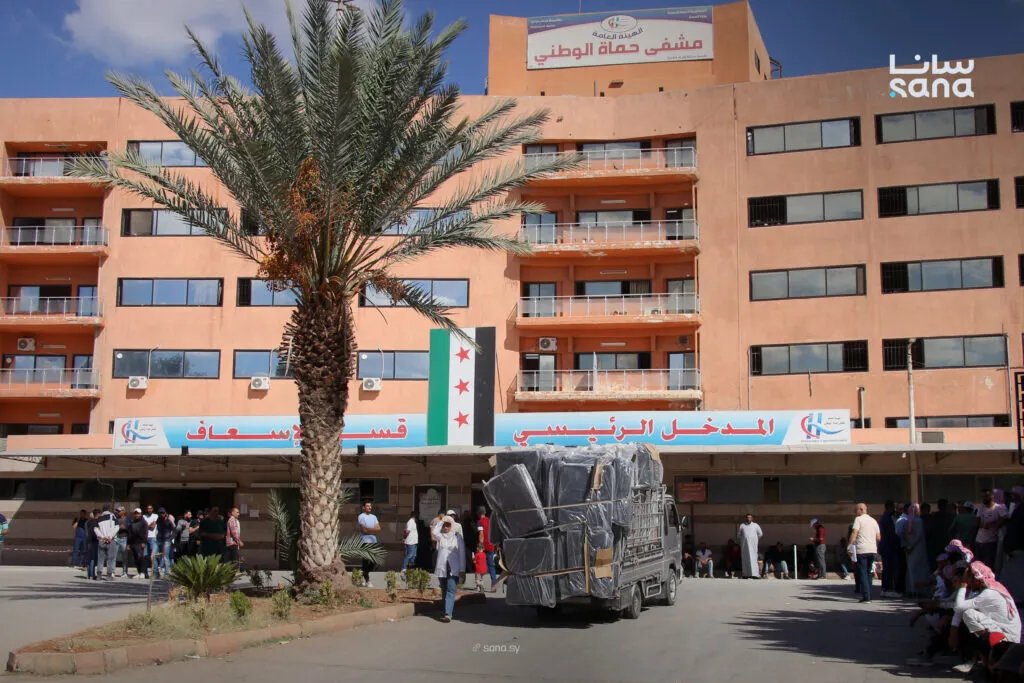 مشفى حماة الوطني يعزز خدماته: معدات طبية جديدة لقسم الحروق بدعم من منظمة العمل ضد الجوع