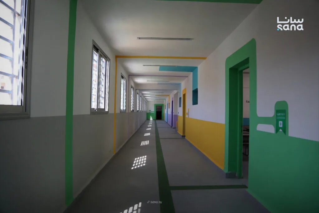 إعادة الحياة إلى التعليم في داريا: افتتاح مدرسة داريا السادسة بعد ترميم شامل