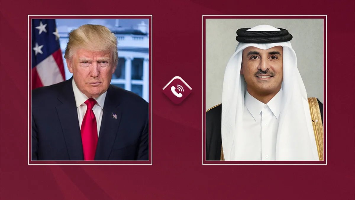 أمير قطر يؤكد استمرار دعم جهود السلام وإنهاء الحرب في غزة في اتصال مع ترامب