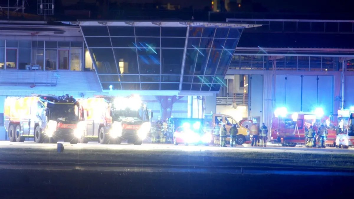 احتراق كابل يتسبب في تعليق حركة الطيران بمطار شتوتغارت وإلغاء رحلات