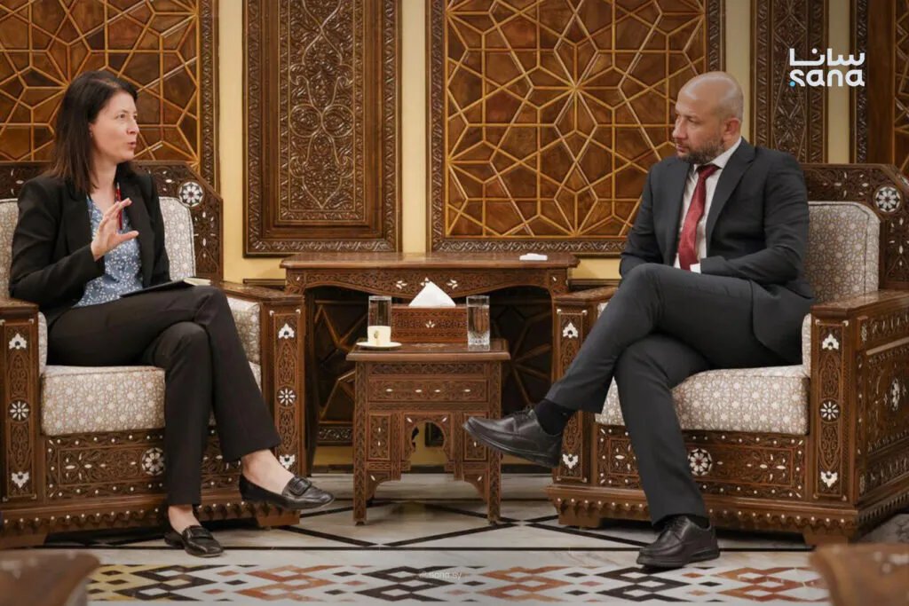 سوريا وألمانيا تبحثان تعزيز التعاون في الاستجابة للطوارئ وإعادة الإعمار