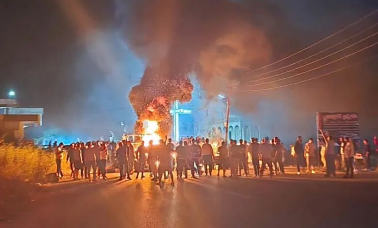 غضب شعبي يعم وادي النصارى في حمص بعد مقتل ثلاثة شبان في عناز