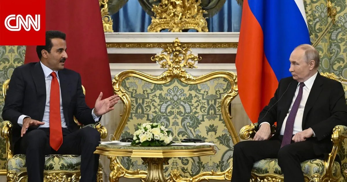 أمير قطر يكشف لبوتين تفاصيل محادثاته مع الشرع حول مستقبل العلاقات السورية الروسية