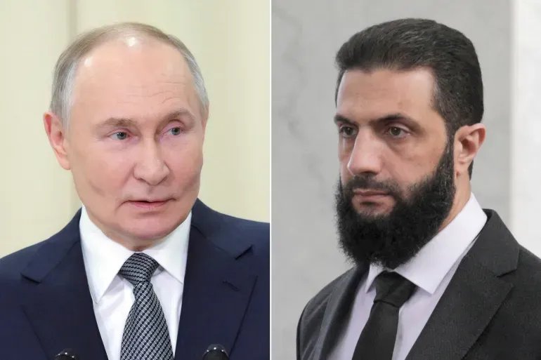 أنباء عن لقاء مرتقب بين الرئيس الشرع وبوتين في روسيا منتصف الشهر الجاري