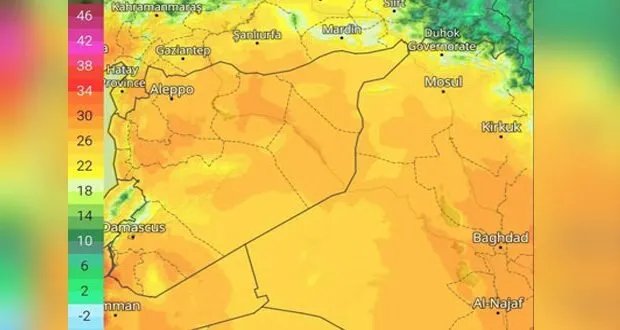 ارتفاع ملحوظ في الحرارة وأجواء ربيعية مشمسة تسيطر على سوريا