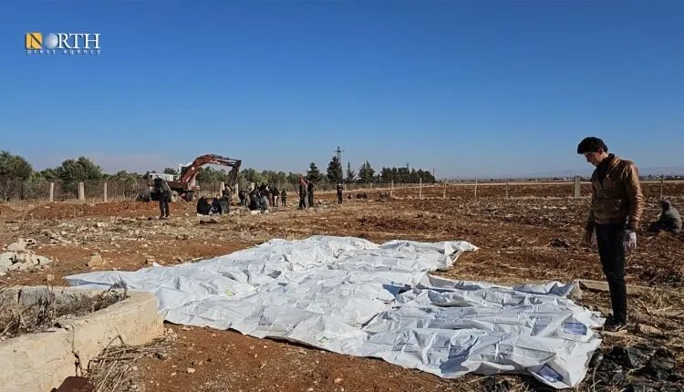 اكتشاف مقبرة جماعية في ريف حمص: تفاصيل جديدة تظهر
