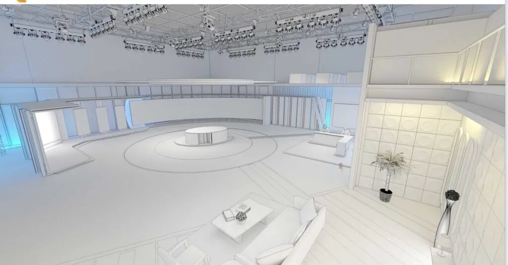 سوريا تستعد لإطلاق أحدث استوديو إخباري: تصميم متطور لقناة الإخبارية السورية