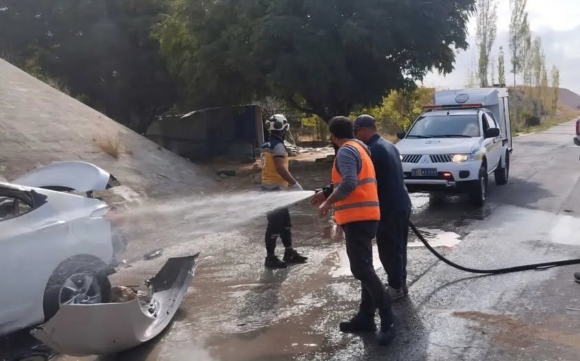 مصرع شخصين وإصابة آخرين في حادث مروع على طريق اللاذقية – طرطوس