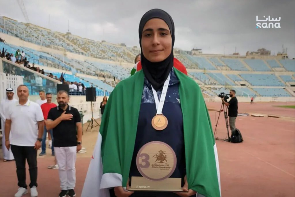 حصاد وافر لسوريا في بطولة غرب آسيا لألعاب القوى: 18 ميدالية متنوعة