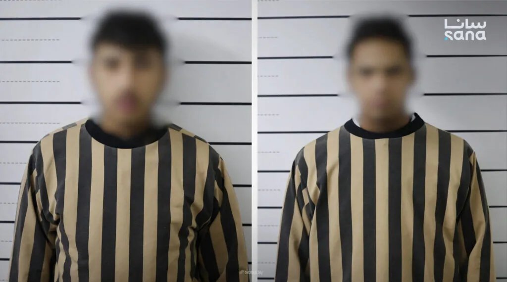 شرطة القصاع بدمشق تلقي القبض على لصين متلبسين بسرقة سيارات