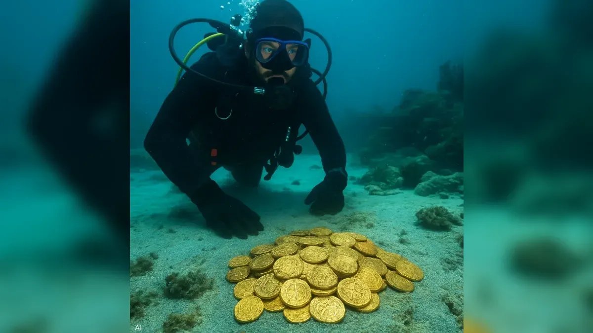 اكتشاف كنز إسباني يعود إلى قرون مضت قبالة سواحل فلوريدا بقيمة مليون دولار