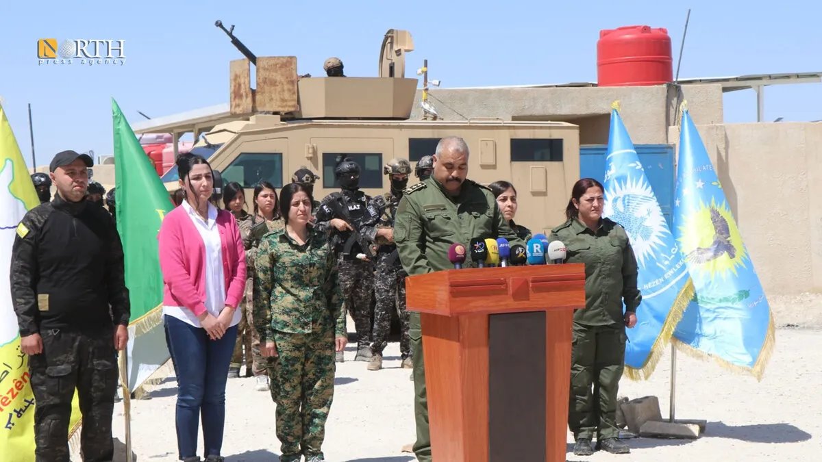 الأسايش وقوات سوريا الديمقراطية تطلقان حملة واسعة في مخيم الهول لملاحقة خلايا داعش