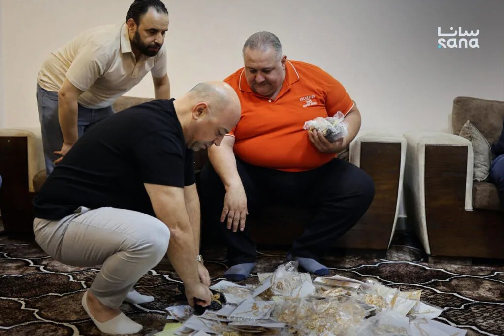 عملية نوعية في درعا: الأمن الداخلي يستعيد كمية ضخمة من الذهب المسروق