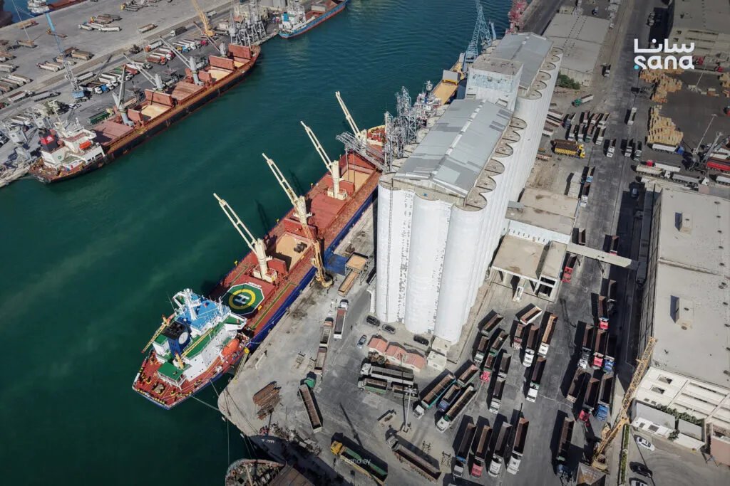 وصول شحنتي قمح ضخمتين إلى طرطوس: 70 ألف طن لتعزيز الأمن الغذائي في سوريا