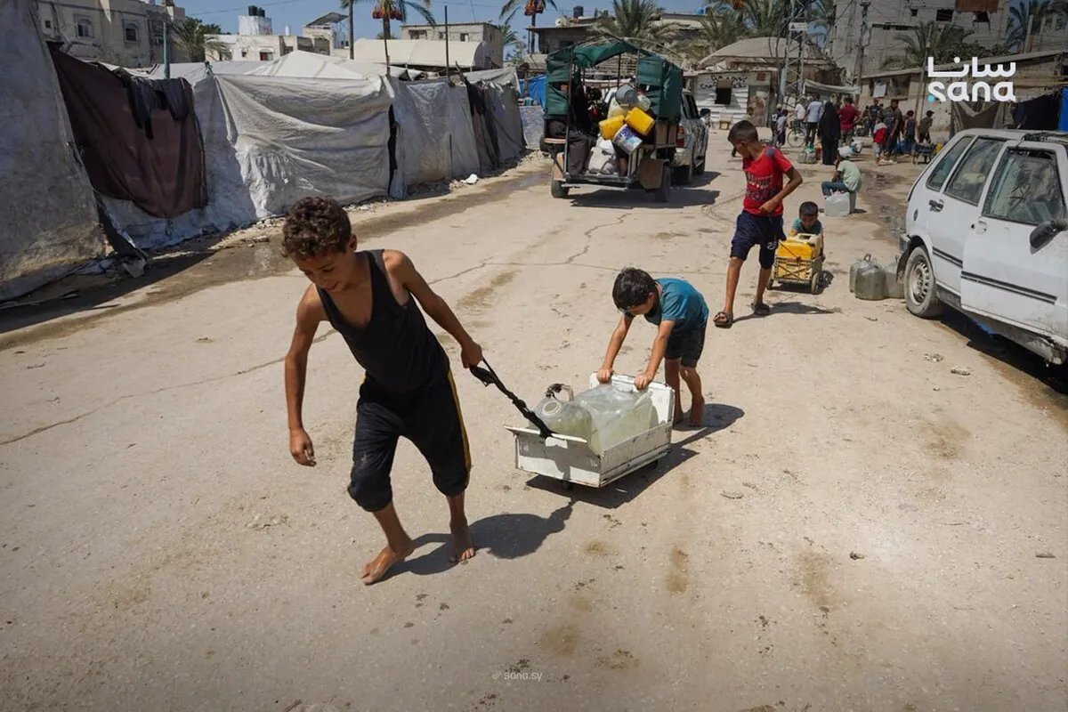 اليونيسف تحذر: تدهور غير مسبوق للأوضاع الإنسانية في قطاع غزة والأطفال يعيشون ظروفاً قاسية