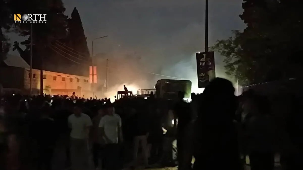 احتجاجات في الشيخ مقصود والأشرفية: إصابات بالاختناق نتيجة تدخل القوات الحكومية