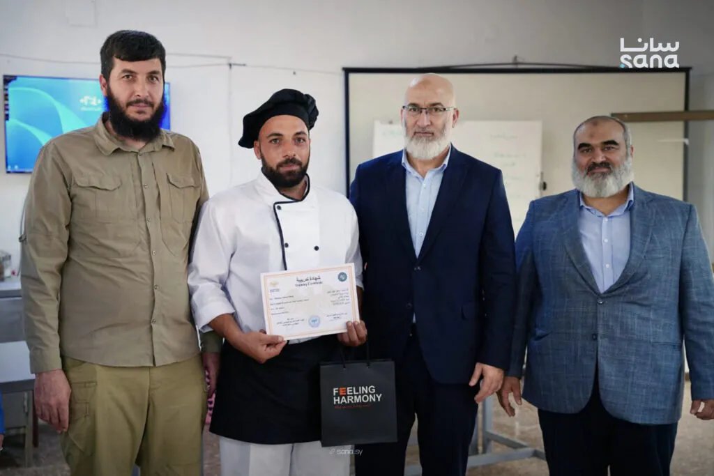 وزارة السياحة السورية تكرم طهاة وزارة الدفاع بعد دورة تدريبية مكثفة