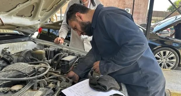 ريف دمشق: بدء تسجيل المركبات المستوردة حديثًا وتسليم اللوحات التجريبية