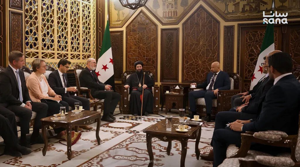 وزير الطوارئ السوري يبحث مع وفد ألماني تعزيز التعاون في مواجهة الأزمات والكوارث