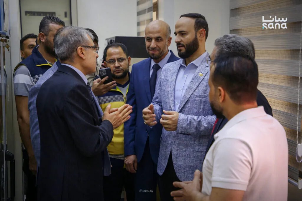 محافظ حلب يفتتح بنك الدم المُرمَّم بدعم من حملة "لعيونك يا حلب"