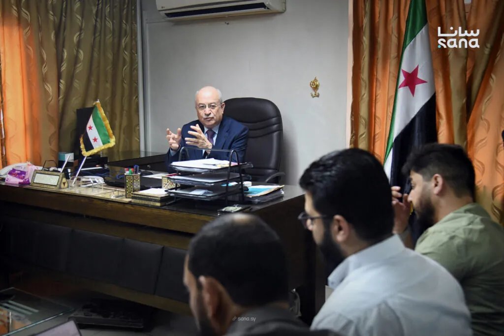 وزير النقل السوري يتفقد مديرية المعلوماتية بدمشق ويشدد على التحول الرقمي
