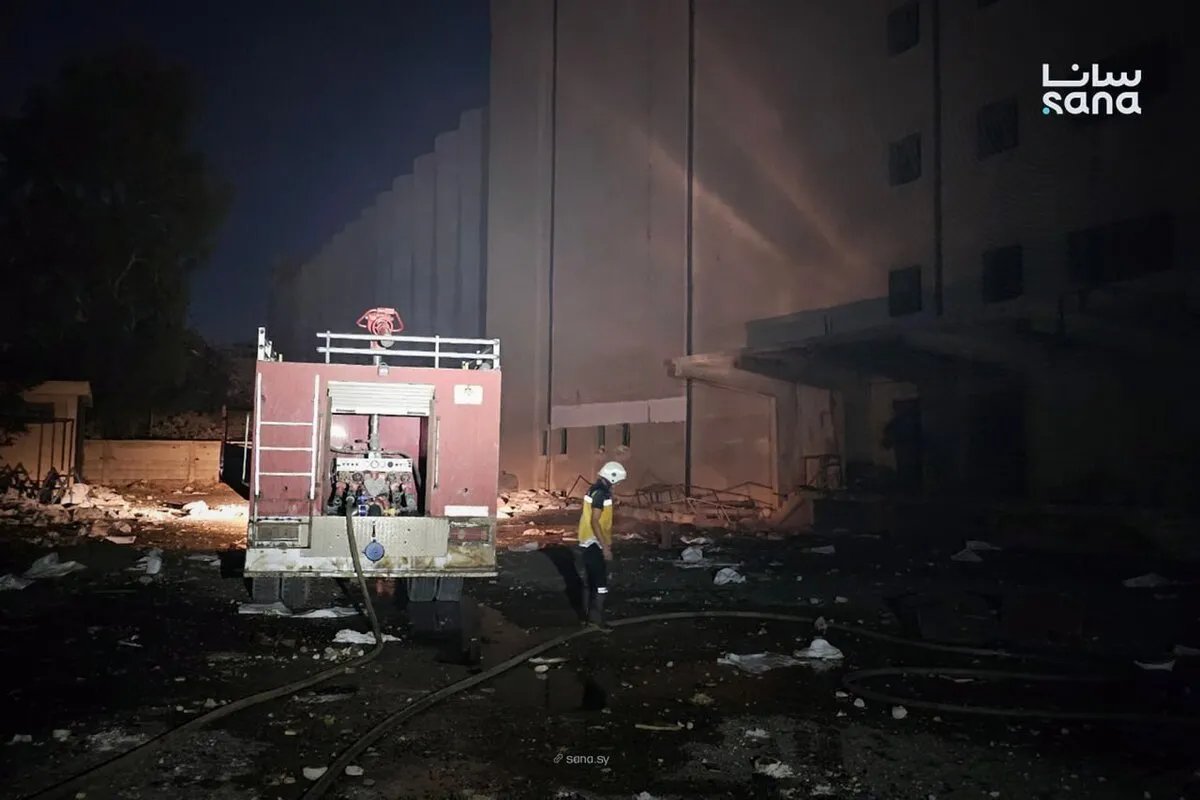 إصابات في ريف دمشق: انتشال سبعة جرحى إثر انفجار في السبينة
