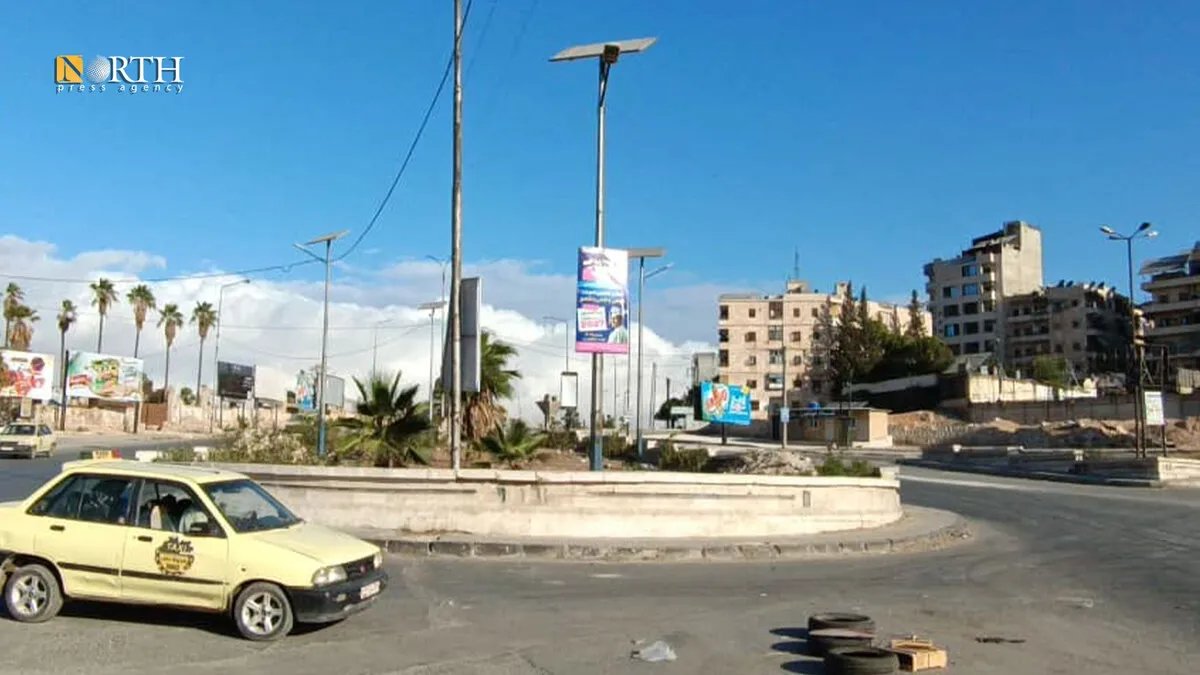 حركة ملحوظة للسكان في محيط الأحياء الكردية بحلب صباح اليوم