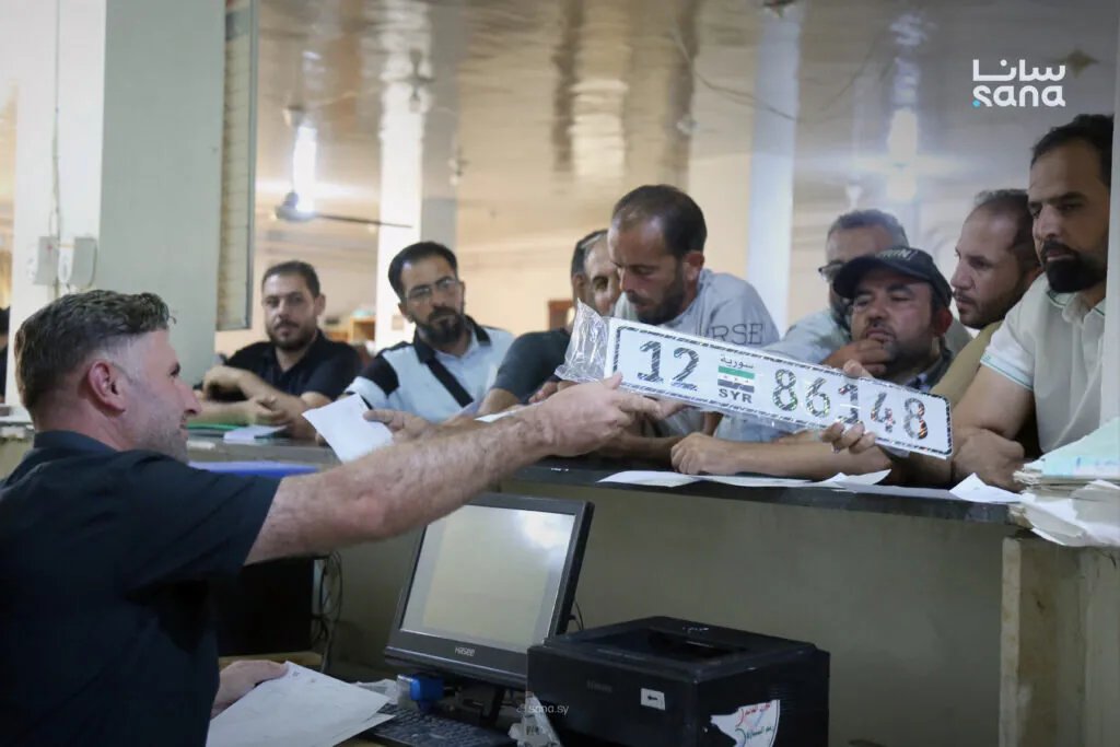 درعا: استئناف معاملات فراغ وتجديد ترخيص المركبات بلوحات "تجربة" بعد توقف